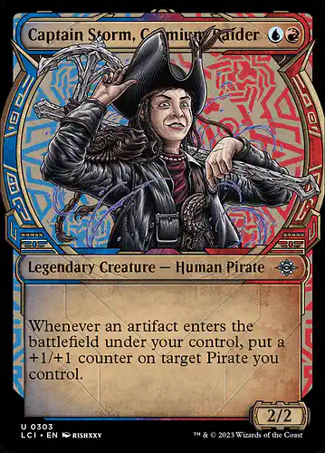 Captain Storm, Cosmium Raider - lci Spoiler
