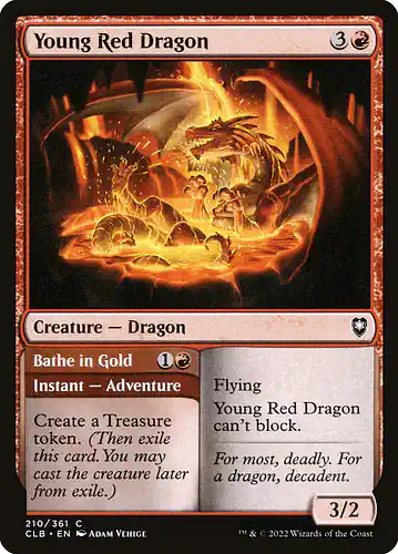Young Red Dragon - clb Spoiler