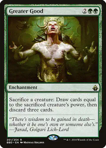 Greater Good - bbd Spoiler