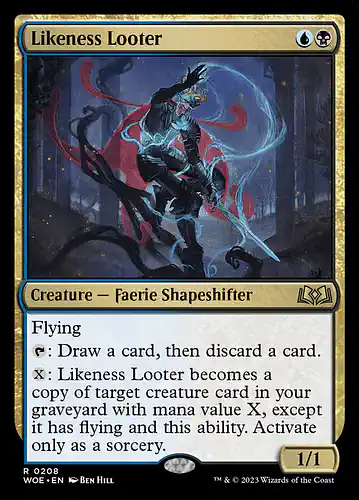 Likeness Looter - woe Spoiler