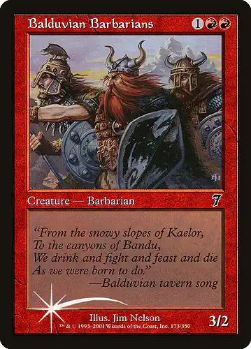 Balduvian Barbarians - 7ed Spoiler