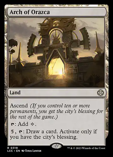Arch of Orazca - lcc Spoiler
