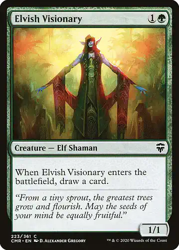 Elvish Visionary - cmr Spoiler
