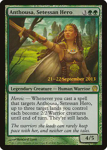 Anthousa, Setessan Hero - ths Spoiler