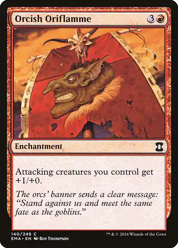 Orcish Oriflamme - ema Spoiler