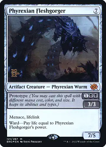 Phyrexian Fleshgorger - bro Spoiler
