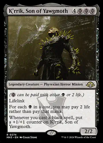 K'rrik, Son of Yawgmoth - mh3 Spoiler
