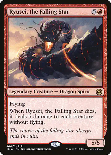 Ryusei, the Falling Star - ima Spoiler