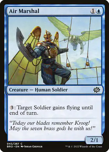 Air Marshal - bro Spoiler