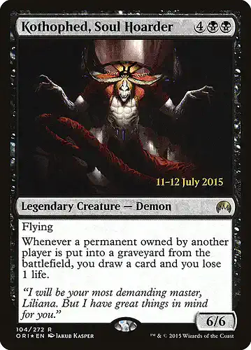 Kothophed, Soul Hoarder - ori Spoiler