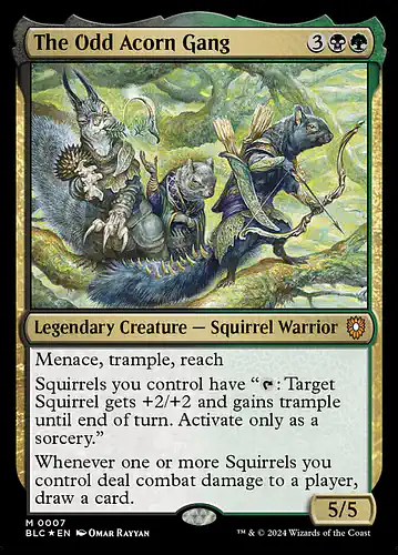The Odd Acorn Gang - blc Spoiler