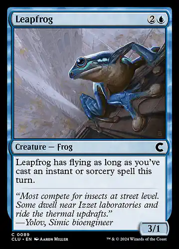 Leapfrog - clu Spoiler