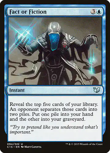 Fact or Fiction - c15 Spoiler
