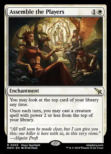Assemble the Players - mkm Spoiler