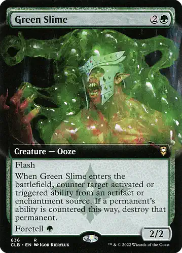 Green Slime - clb Spoiler