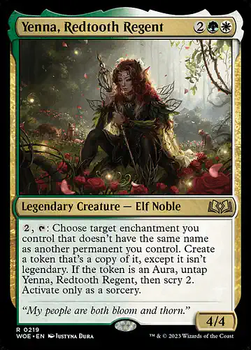 Yenna, Redtooth Regent - woe Spoiler