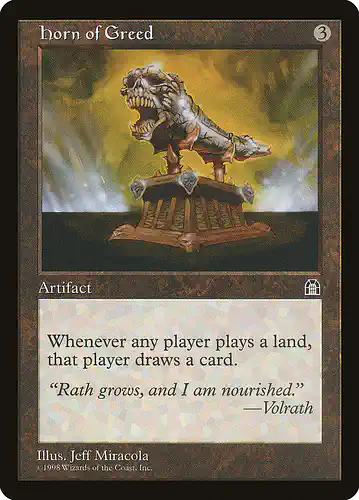 Horn of Greed - sth Spoiler