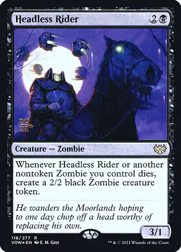 Headless Rider - vow Spoiler