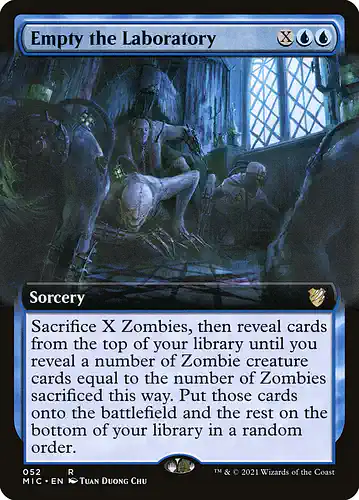 Empty the Laboratory - mic Spoiler