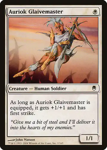 Auriok Glaivemaster - dst Spoiler