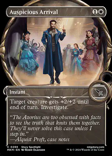 Auspicious Arrival - mkm Spoiler