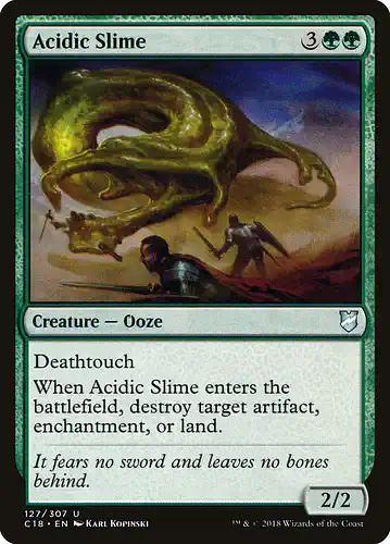Acidic Slime - c18 Spoiler
