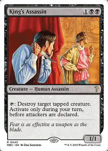 King's Assassin - mb2 Spoiler