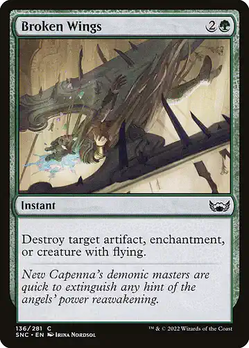 Broken Wings - snc Spoiler