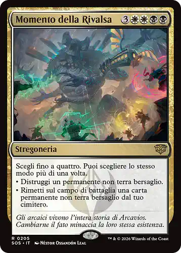 Moment of Reckoning - sos Spoiler