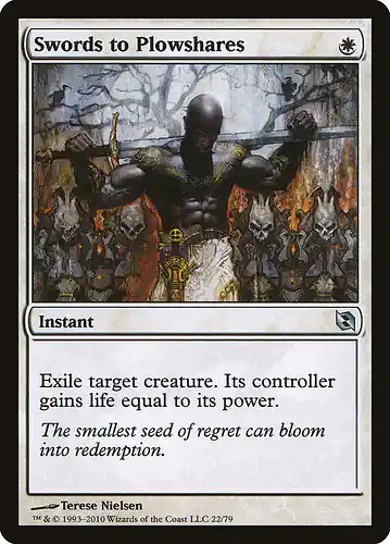 Swords to Plowshares - ddf Spoiler