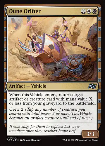 Dune Drifter - dft Spoiler