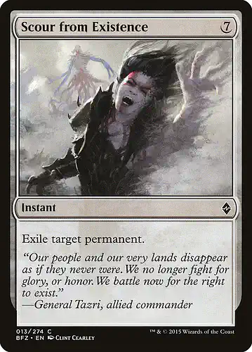 Scour from Existence - bfz Spoiler
