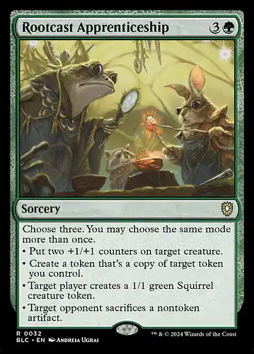 Rootcast Apprenticeship - blc Spoiler