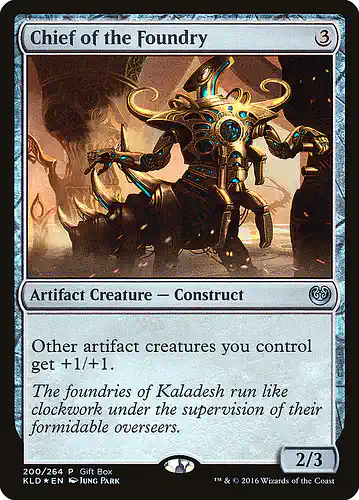 Chief of the Foundry - kld Spoiler