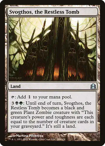 Svogthos, the Restless Tomb - cmd Spoiler