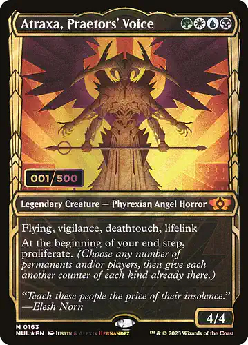 Atraxa, Praetors' Voice - mul Spoiler