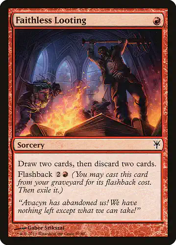 Faithless Looting - ddk Spoiler