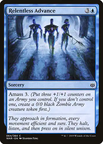 Relentless Advance - war Spoiler