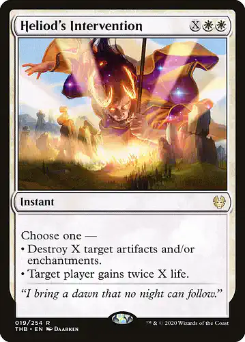 Heliod's Intervention - thb Spoiler