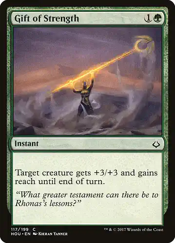 Gift of Strength - hou Spoiler