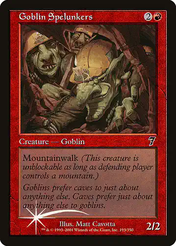 Goblin Spelunkers - 7ed Spoiler
