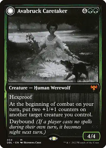 Avabruck Caretaker - dbl Spoiler