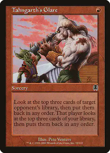 Tahngarth's Glare - apc Spoiler