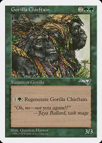 Gorilla Chieftain - ath Spoiler