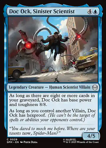 Doc Ock, Sinister Scientist - spm Spoiler