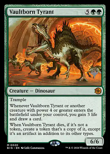 Vaultborn Tyrant - big Spoiler