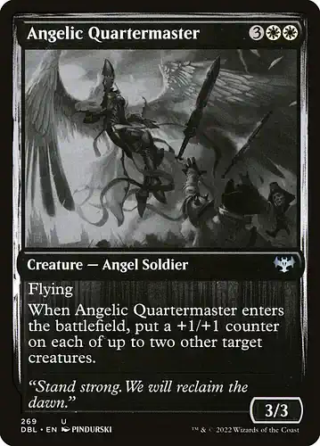 Angelic Quartermaster - dbl Spoiler