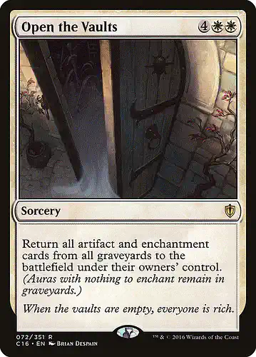Open the Vaults - c16 Spoiler