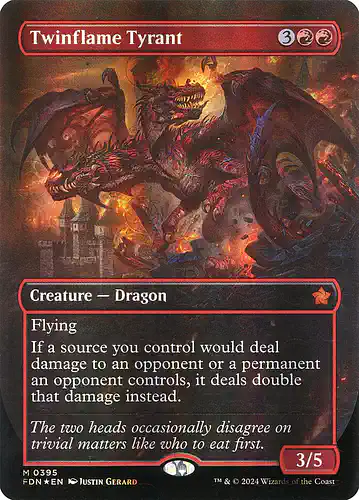 Twinflame Tyrant - fdn Spoiler