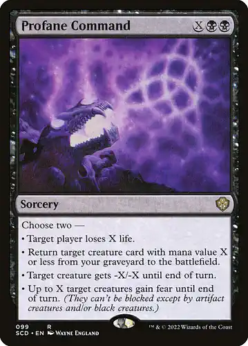 Profane Command - scd Spoiler